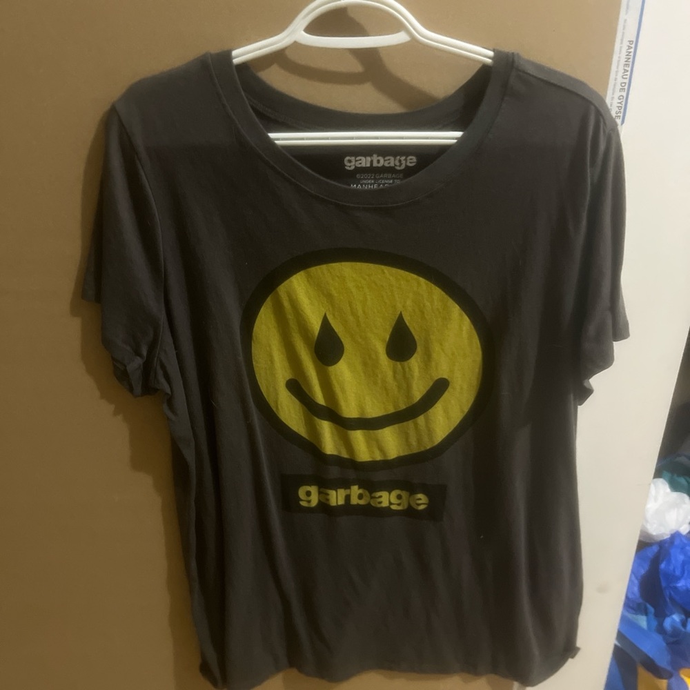 Garbage Smiley Face T-Shirt